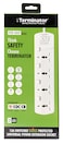 Terminator Brand Universal Power Extension Socket with Surge Protection - 4way 3M