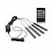 7 RGB LED Strip Light Atmosphere Decoration Lamp Car Interior Light With Remote Control