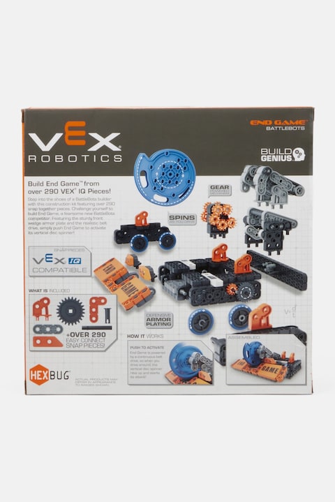 Hexbug Vex Robotics End Game Construction Toys, Orange/Grey