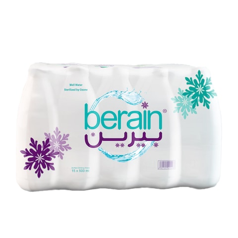 Buy Berain Bottled Drinking Water 500ml 15 in Saudi Arabia