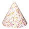 Sprinkles Hat Adult Size 7inX5.75in 8 pcs