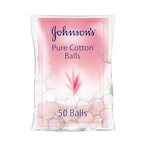 Buy Johnsons Baby Pure Cotton Balls 50 Balls in Saudi Arabia