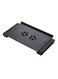 Foldable Laptop Table Stand Black