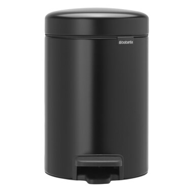 Brabantia Newicon Pedal Bin Matt Black 3L
