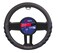 Sparco - Universal Steering Wheel Cover 38Cm Black/Red