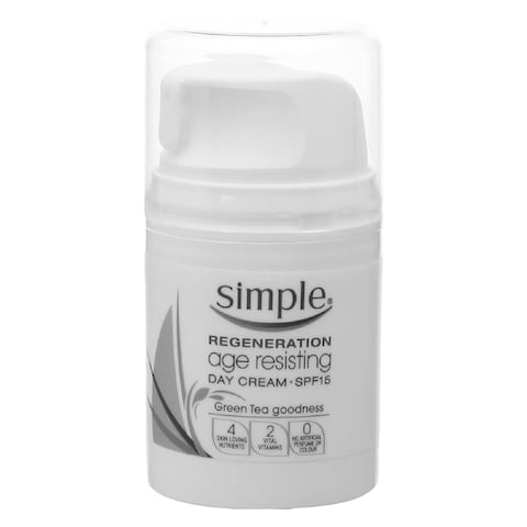Simple Age Resisting SPF 15 Day Cream 50ml