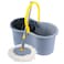 Esqube Elegant 360&deg; Spin Mop Bucket Set - Grey