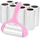 Beauenty Lint Roller, Super Sticky Pet Hair Remover Kit With 9 Refills, Adhesive Lint Brush For Clothes,Carpet, Car Seats, Dust,Dogs, Cats