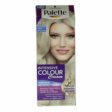 كريم شوارزكوف باليت المكثف لتلوين الشعر 10 1 أشقر فضي قطبي