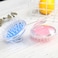Generic Hair Scalp Massager, Hair Shampoo Brush With Soft Silicone Brush (Pink)