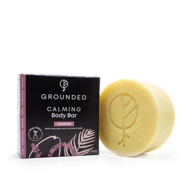 Grounded Body Bar Soap with Lavender 150g