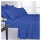 LC BED SHEET FLAT STR 220*240 BLUE