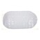 Feelings PVC Oval Bath Mat 69x35cm White