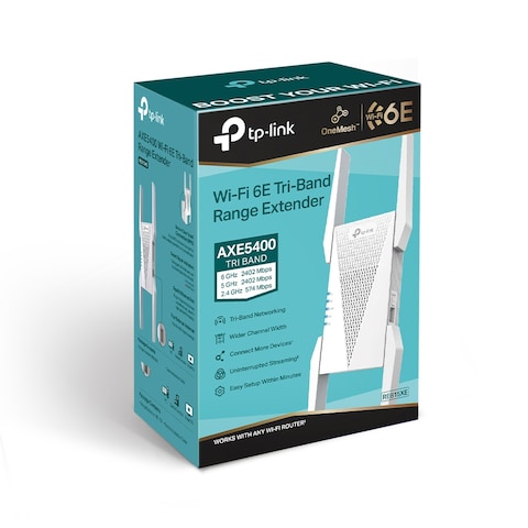 RE815XE AXE5400 Mesh Wi-Fi 6E Range Extender