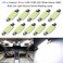 KKmoon - 10Pcs Festoon 39mm C5W  COB LED White Interior SMD Bulb Car Light Source Dome Reading Lamp