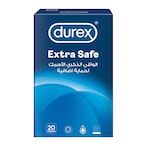 Buy Durex Extra Safe Condom Clear 20 count in Saudi Arabia