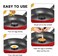Egg Ring,Round Professional Pancake Mold 4 Pcs