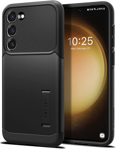 Spigen Slim Armor designed for Samsung Galaxy S23 case cover (2023) - Black