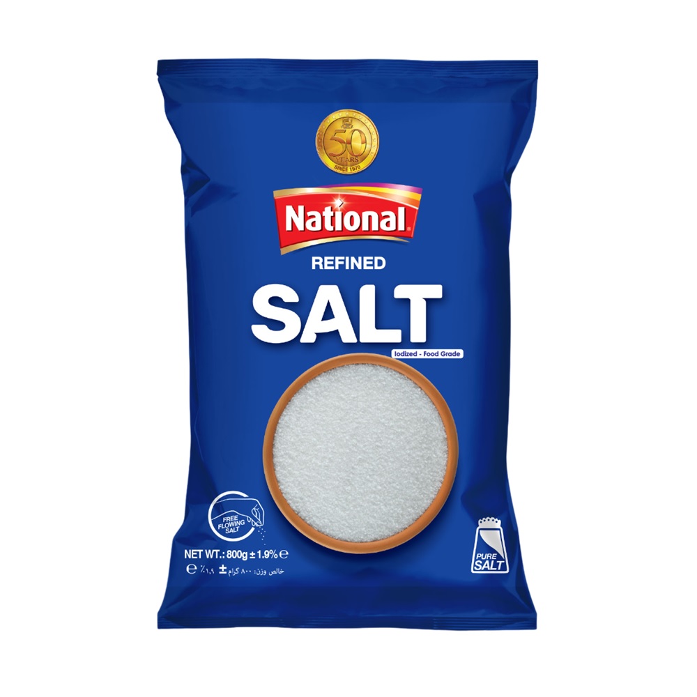 National Refined Salt 800 gr