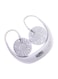 Generic Bendable Neck Fan With Led Light White 20.6X5.7X19.8cm