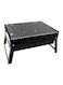 Generic Foldable Barbeque Grill Black