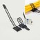 Aiwanto 100Pcs Cable Ties Cord Cable Clips Wall Stick Wire Ties Wire Clips office Cable Cord Ties