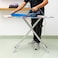 Mesh Ironing Board with Steam Iron Rest, 91x30cm   Iron Board with Adjustable Height & Lock System   Non-Slip Feet & Foldable Legs  Heat Resistant Cover
