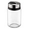 Qlux C-00346 Elegant Spice Pot 240ml Clear/Silver