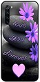 Theodor - Xiaomi Redmi Note 8 Case Cover Love You Forever Flexible Silicone Cover