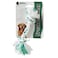 Petmate Fresh 'N Floss 2Knot Bone Medium Spearmint