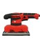 AFRA Electric Orbital Sander, Powerful Motor, 14000/Min, Ergonomic Design, 93X185mm Cushion, Quick Paper Replacement, Damping Structure, Model AFT-3-185OSRD, CE Certified, 1 Year Warranty
