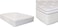 Galaxy Design Harmony Box Top Spring Mattress White - Queen Size ( L X W X H ) 200 X 120 X 36Cm - 7 Year Full Warranty.