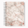 Loud Universe Spiral Notebook Rose Gold Dots Hard Cover Notebook with Premium High Quality Paper A5 Size