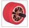 Lavish Push Down Alloy Wheels, 1 Unit Ashtray, Spinning Ashtray Round For Home, Office, Car Gift Color Red