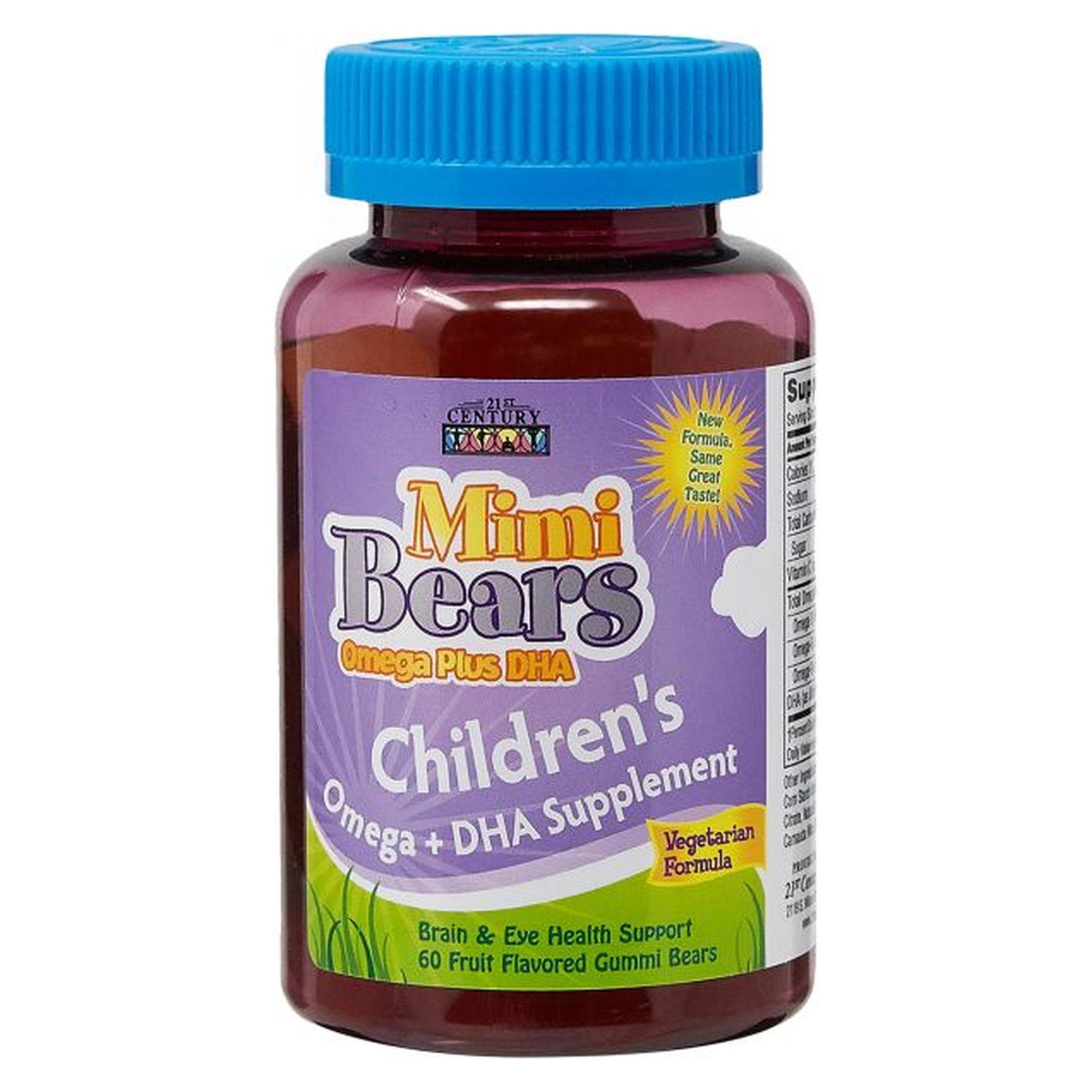 Buy 21st Century Mimi Bears Omega Plus DHA Brain And Eye Support ...