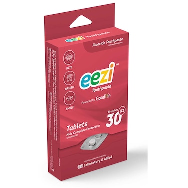 Eezi Toothpaste Tablet Kids Complete Protection Strawberry 6039s