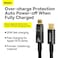 Baseus iPhone Cable, 20W PD USB C to Lightning Nylon Braided Cable Auto Power-Off Compatible with iPhone 14 Pro Max, 13/13 Pro 12 Pro Max 12 11 X XS XR 8 Plus, AirPods Pro 1M Black