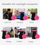 Outdoor Camping Stool Portable Foldable Telescopic Stool Fishing Stool (Pink)