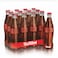 Coca Cola Zero Sugar Soft Drink Glass Bottle - 330ml - 12 Pack