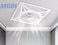MODI ceiling fan 60 * 60 with LED lighting low noise window kitchen office bathroom ceiling fan with LED
