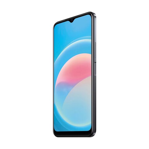 فيفو Y33A - موبايل 6.58 بوصة 128 جيجابايت/4 جيجابايت ثنائي الشريحة بشبكة الجيل الرابع - أسود