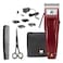 Moser Professional Cord/Cordless Hair Clipper 1430-0150 Burgundy
