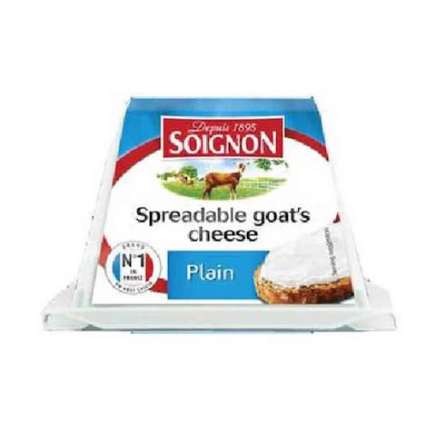 Soignon Plain Goat Pyramid Cheese 140g