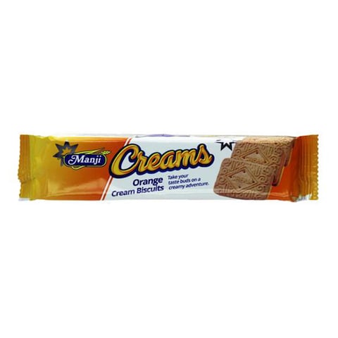 Manji Orange Cream Biscuits 90g