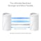 Deco BE85 (1-Pack) BE19000 Tri-Band Whole Home Mesh WiFi 7 System
