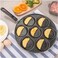 Frying pan 7 holes roast pot thickened omelet pan non-stick egg pancake steak ham pan breakfast maker  kitchen cooking tool