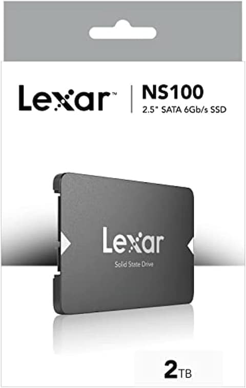 Lexar 2TB Internal SSD 2.5 Inch Sata III Solid State Drive, Up To 550MB/s Read-NS100