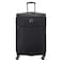 Delsey Helium Deluxe 4-Wheel Soft Casing Cabin Trolley Black 55cm