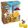 FITTO Farm Animal Twisting Egg Machine Toy - Fun and Developmental Toy for Kids