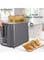 Sonashi 2-Slice Bread Toaster 750 W ST-210 Grey